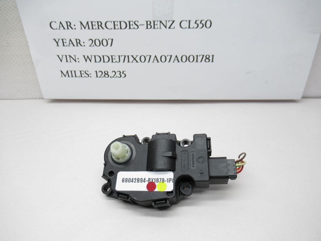 07-14 Mercedes-Benz CL550 AC Heater Control Flap Motor Actuator EFB330 OEM