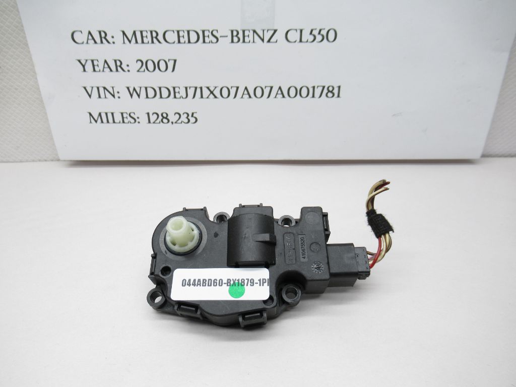 07-14 Mercedes-Benz CL550 AC Heater Control Flap Motor Actuator EFB330 OEM
