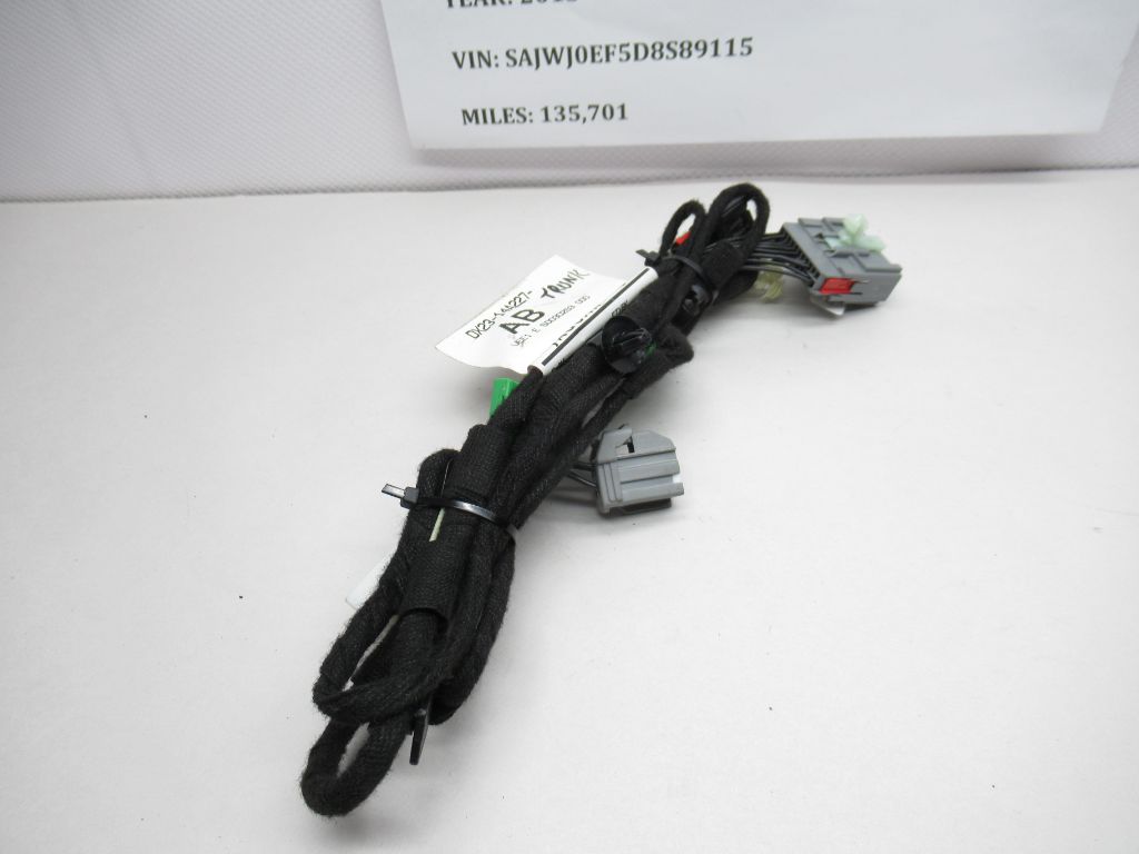 13-15 Jaguar X250 XF Rear Trunk Boot Wire Wiring Harness DX2314A227AB OEM