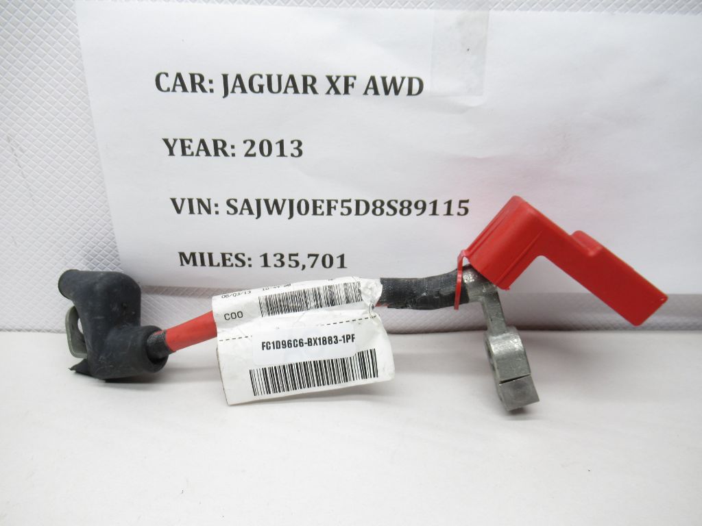 09-15 JAGUAR XF Auxiliary Battery Fuse Terminal Box Cable CX23-10K699-AC OEM