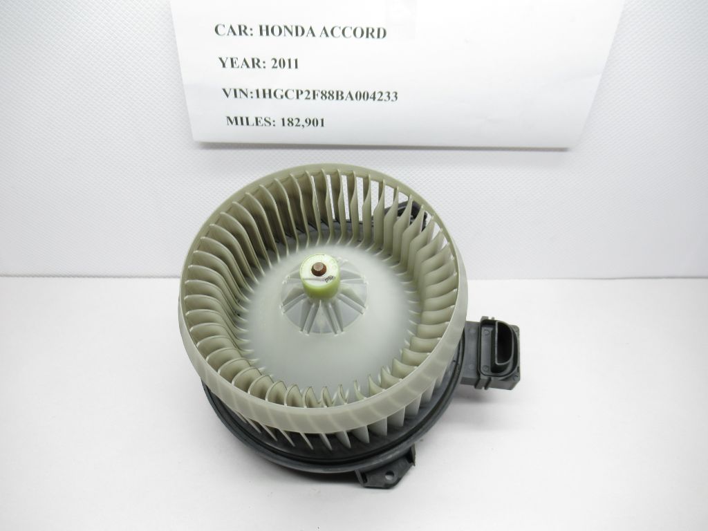 2008-2012 Honda Accord AC Heater Blower Motor AY272700-5400 OEM