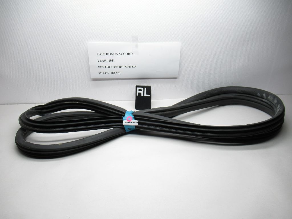 2010-2015 Honda Accord Rear Left Side Door Seal Weather Strip 72350-TP6-A01 OEM