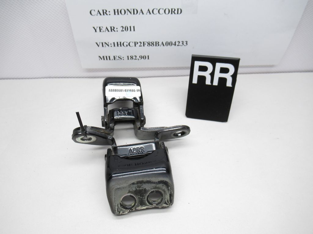 2006-2012 Honda Accord  Upper & Lower Right Rear Hinges 67920-SLA-003ZZ OEM