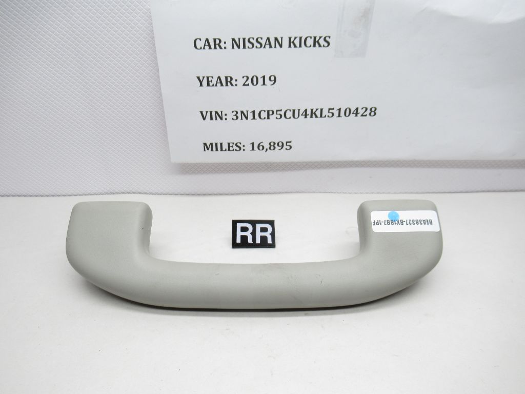 17-21 Nissan Kicks RR  Side Roof Headliner Grab Grip Handle 73940-3SR0A OEM