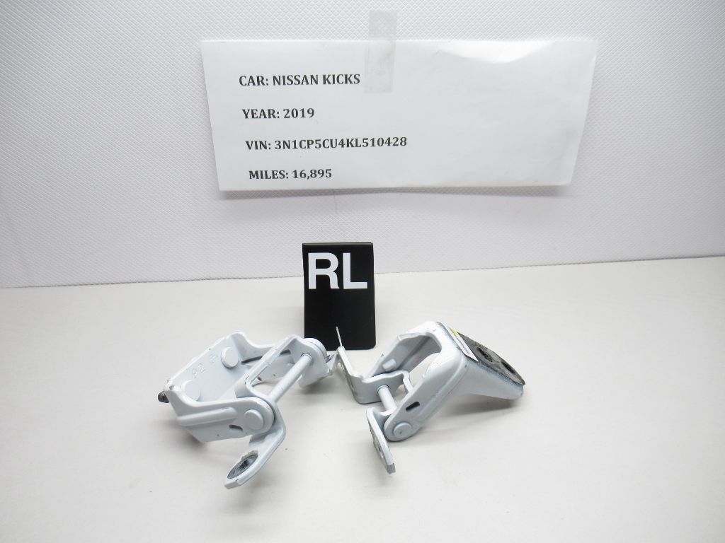 2018-2024 Nissan Kicks RL Side Door Upper & Lower Hinge Set Of 2 OEM