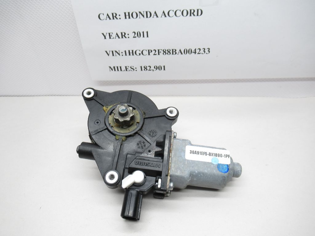 2011-2012 Honda Accord Rear Left Window Motor CMO92670A OEM