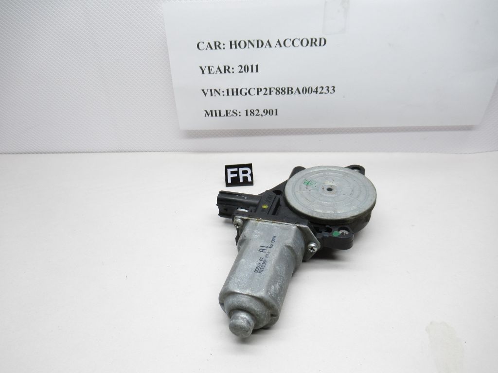 2011-2012 Honda Accord Front Right Window Motor 72210TE0A12 OEM
