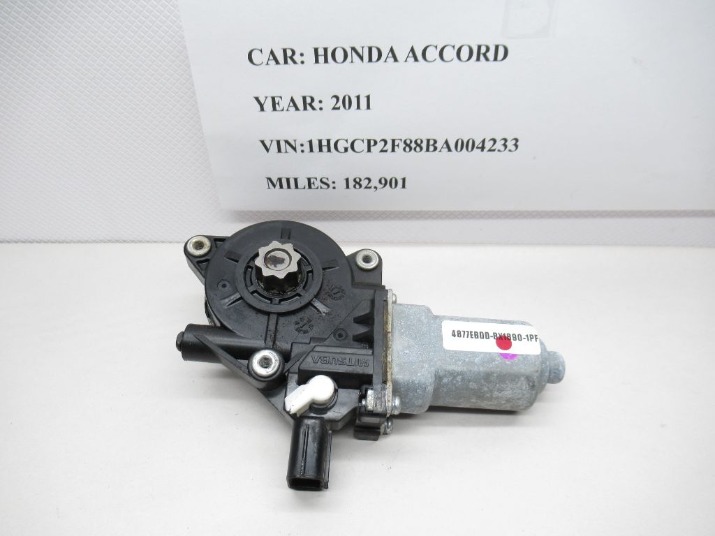 2011-2012 Honda Accord Rear Left Window Motor CMO92670A OEM
