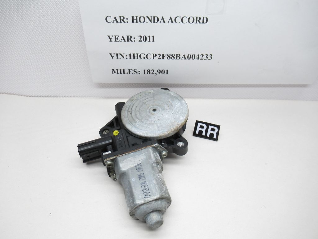 2011-2012 Honda Accord Rear Right Window Motor CM092680A OEM