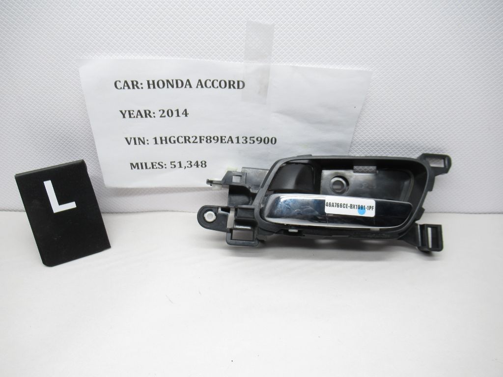 2013-2015 Honda Accord Left Door Interior Handle Opener 72160T2AA01ZA OEM