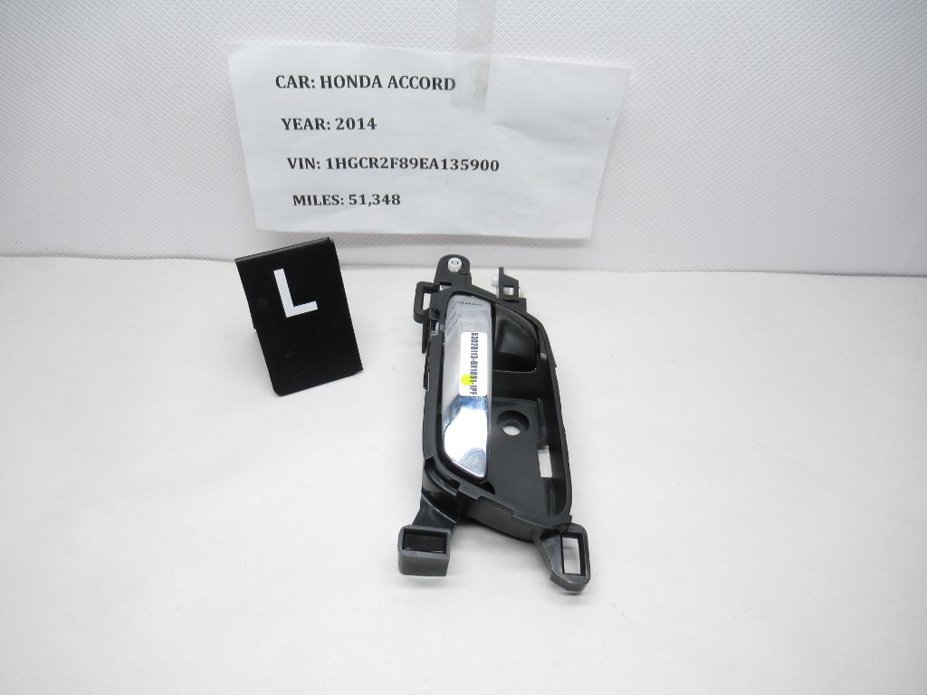 2013-2015 Honda Accord Left Door Interior Handle Opener 72160T2AA01ZA OEM
