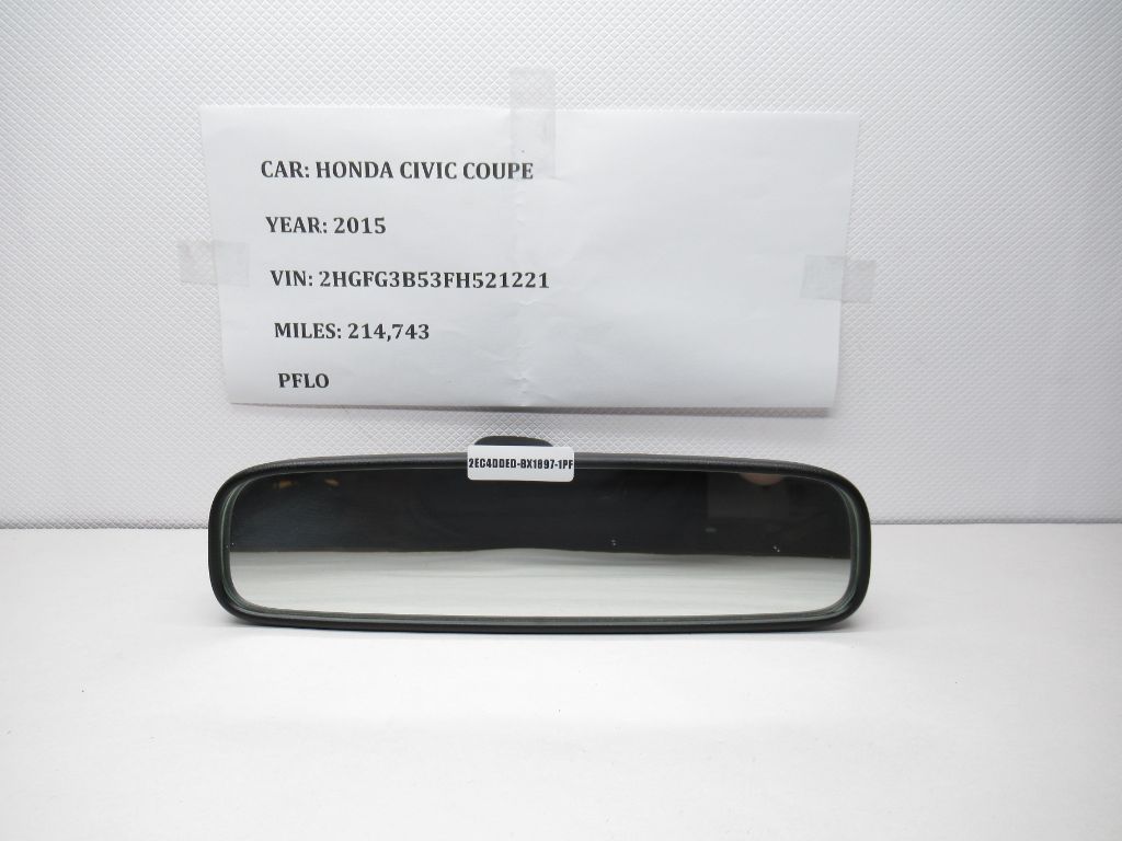 2015 Honda Civic Coupe Rear View Mirror A047171 OEM