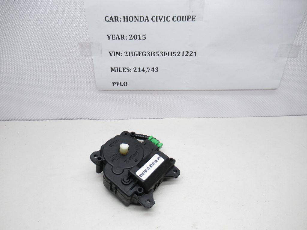 2013-2015 Honda Civic Coupe Blend Door Actuator Assembly AW063800-2010 OEM