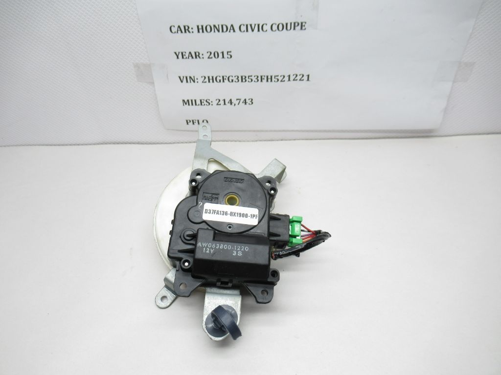 2012-2015 Honda Civic Coupe Heater Door Actuator AW063800-1220 OEM