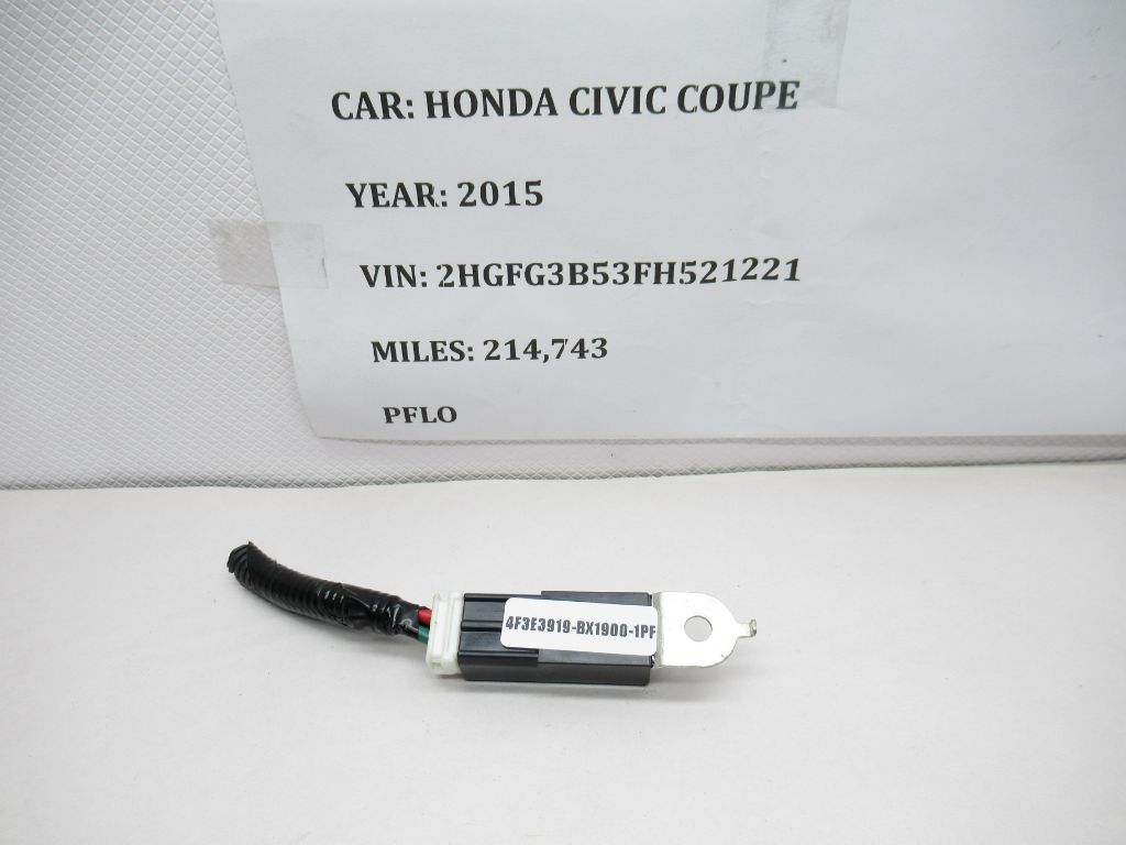 2012-2015 Honda Civic Coupe Micro Condenser Resistor Relay Unit 250-1.0 OEM