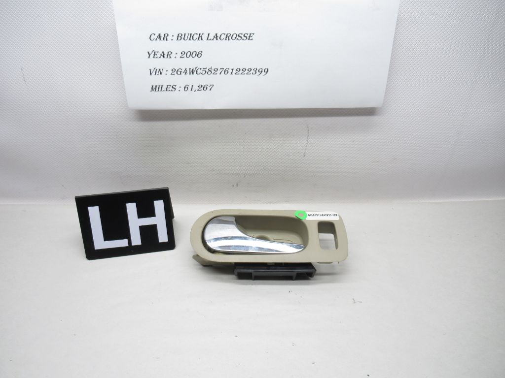 05-06 Buick LaCrosse Left Rear Door Handle 10342331 OEM