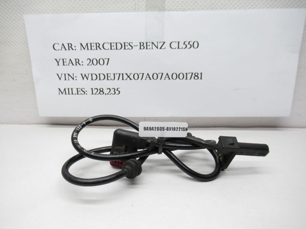 07-10 Mercedes CL550 Rear Left or Right ABS Wheel Speed Sensor A0395452928 OEM