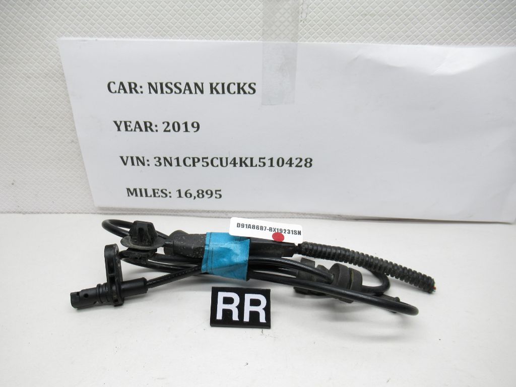 2018 - 2021 Nissan Kicks Rear Right Side Wheel Speed ABS Sensor 47900-5RB0A OEM