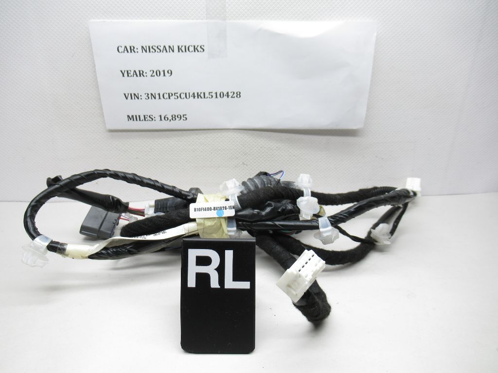 2018-2022 Nissan Kicks  Rear Left Door Wire Wiring Harness 24127-5RL0B OEM