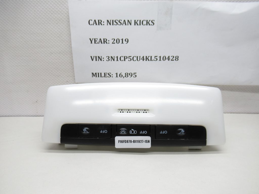 2018-2024 Nissan Kicks Upper Front Interior Dome Light 264305TA0A OEM