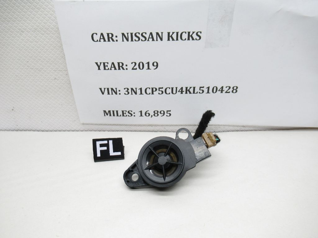 2018-2024 Nissan Kicks Front Left Side Door Tweeter Speaker 281E15CA0A OEM