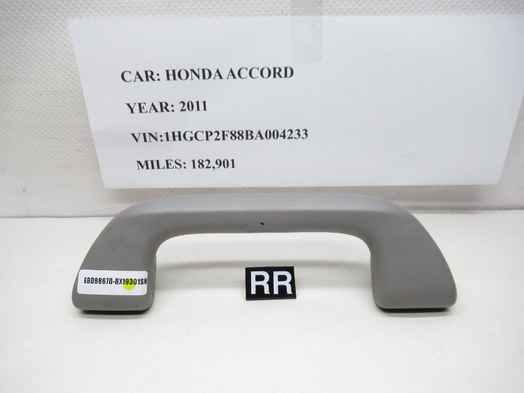 2008-2012 Honda Accord Roof Rear Right Grab Assist Grip Handle OEM