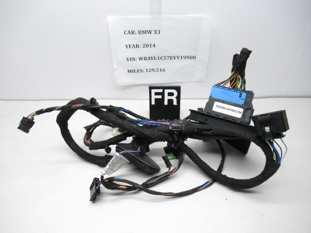 2013-2015 BMW X1 FR Wiring Harness 11107811 OEM