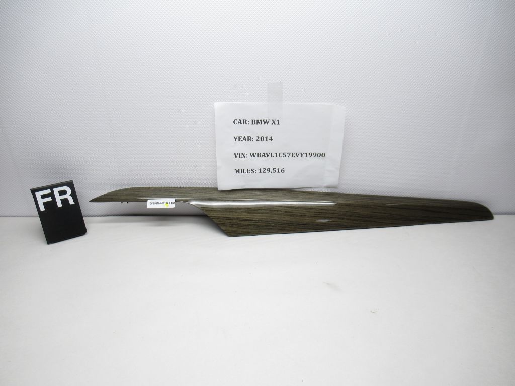 2013-2015 BMW X1 FR Interior Door Panel Trim Molding 2991387 OEM