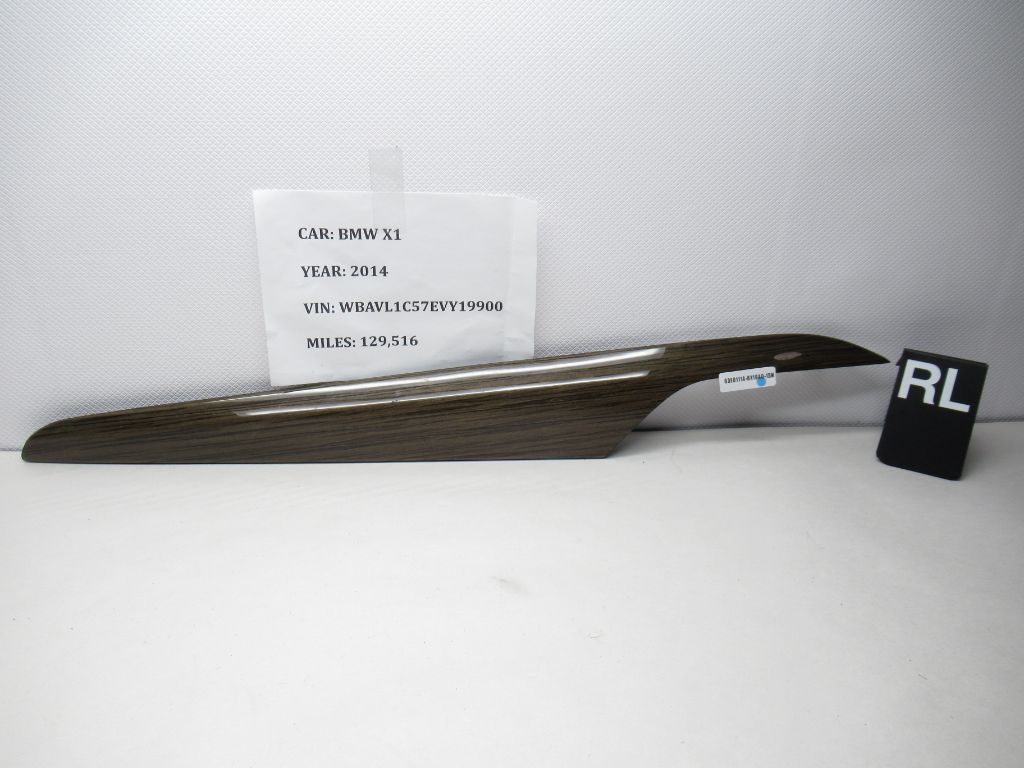 2013-2015 BMW X1 RL Interior Door Panel Trim Molding 2991387 OEM