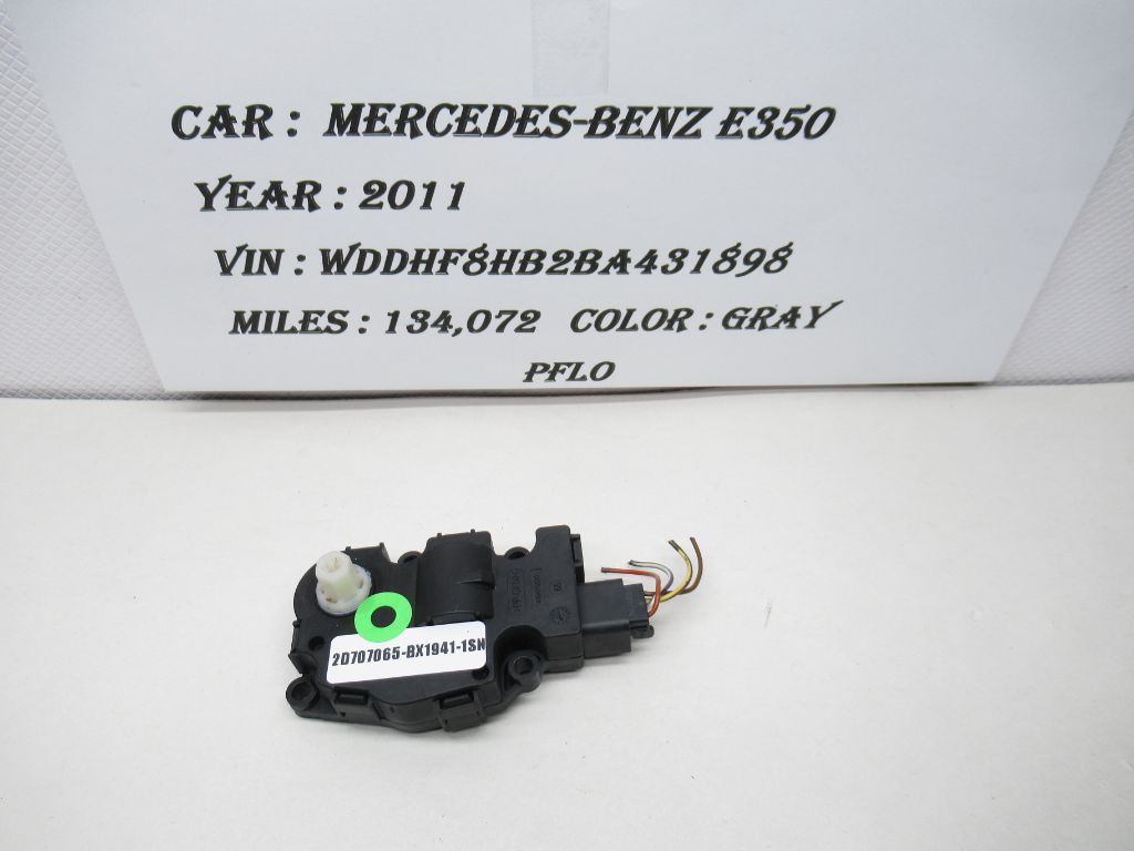 2011-2016 MERCEDES BENZ E350 Blend Door Actuator K9749005 OEM