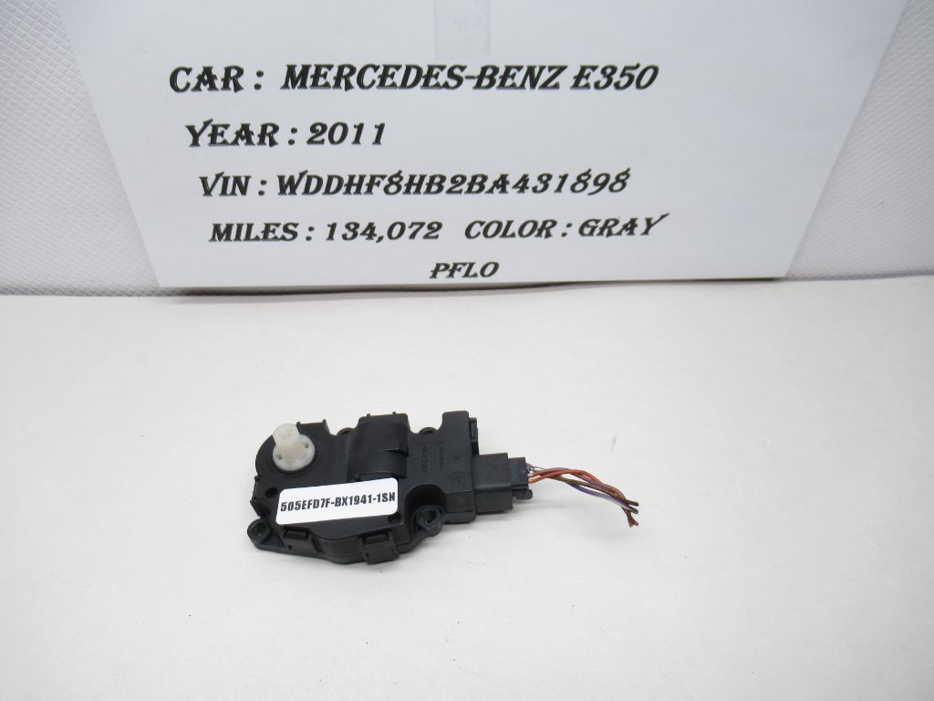 2011-2016 MERCEDES BENZ E350 Blend Door Actuator K9749005 OEM