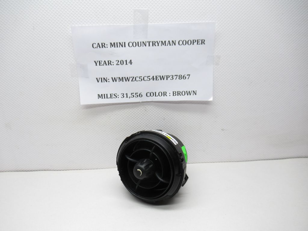 11-16 Mini Cooper Countryman Right Center Dash Middle Vent 9801436 OEM