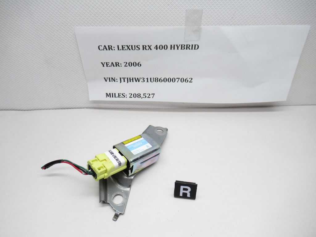 2006-2008 Lexus RX400 Hybrid Rear Right Impact Sensor 8983348020 OEM