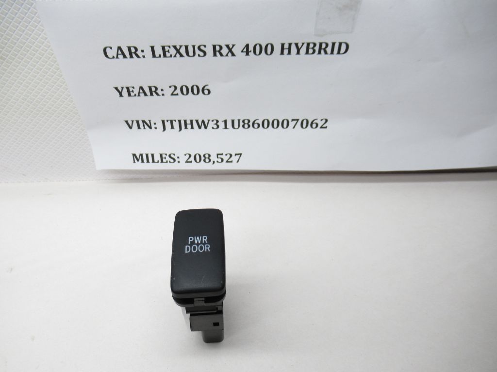 2006 - 2008 LEXUS RX400H Power Door Switch 156935 OEM