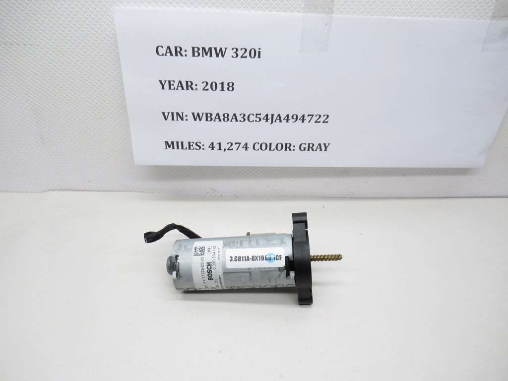 2013-2018 BMW 320i Front Right Seat Backrest Adjustment Motor 0390204142 OEM