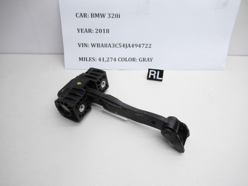 2013-2018 BMW 320i Rear Left Side Door Hinge Check Strap Stopper 51227311340 OEM