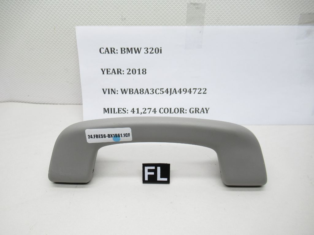 2013-2018 BMW 320I Front Left Side Roof Grab Handle 51167290027 OEM