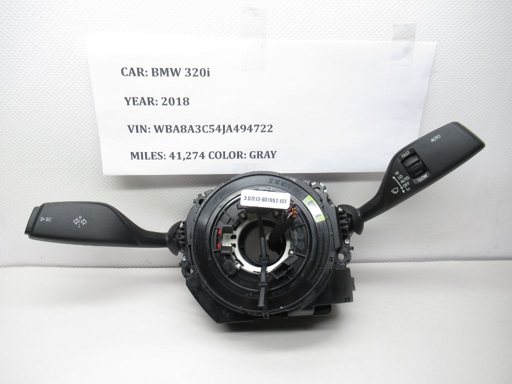 2017-2018 BMW 320i Steering Column Switch Hub Slip Ring Rain Sensor 9490797 OEM
