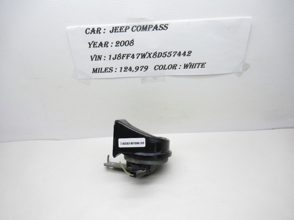 2008 Jeep Compass Lower Horn Tone Pitch Alarm Signal A046466 OEM