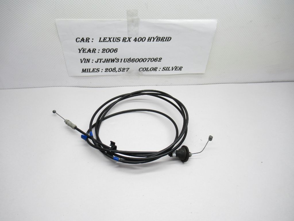 2006-2008 LEXUS RX 400H Hood Release Cable 53630-48030 OEM