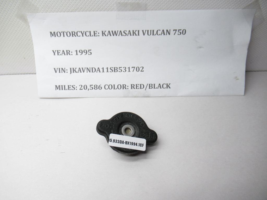 94-95 Kawasaki Vulcan 750 Radiator Pressure Cap 49085-1066 OEM