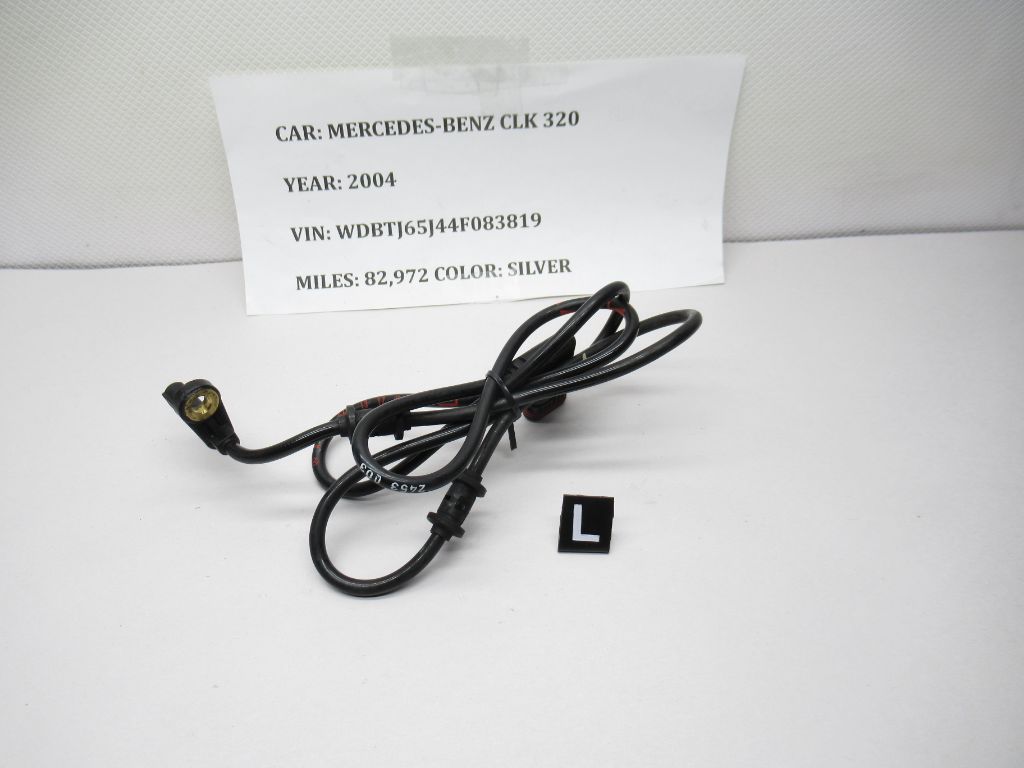 2003-2005 MERCEDES BENZ CLK320 ABS Left Rear Speed Sensor A2035401317 OEM