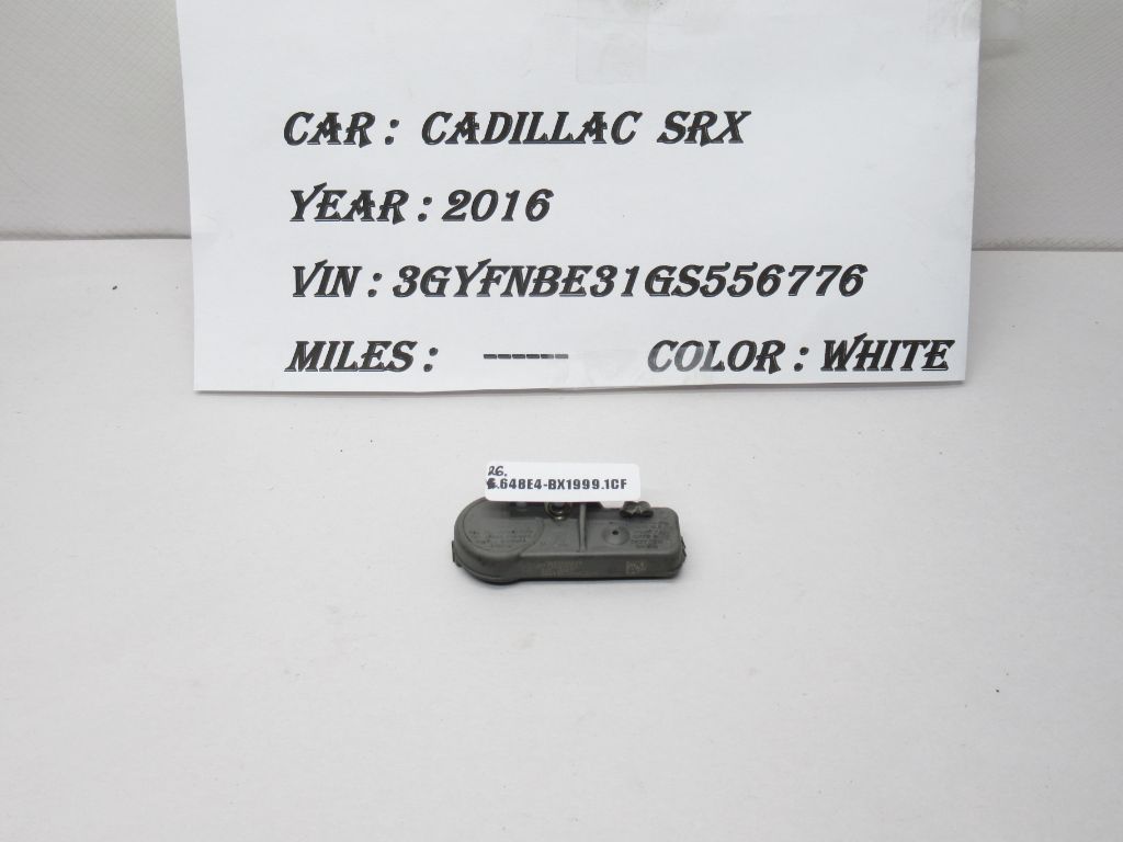 2013-2016 Cadillac SRX Tire Pressure Monitoring System Sensor 13581558 OEM