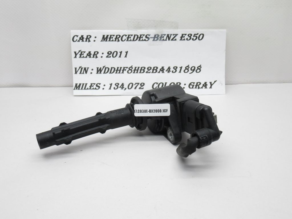 2011-2012 Mercedes E-CLASS E350 Ignition Coil A0001502780 OEM