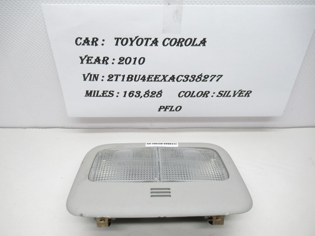 2009-2013 Toyota Corolla Upper Dome Lamp 81260-52030-B1 OEM