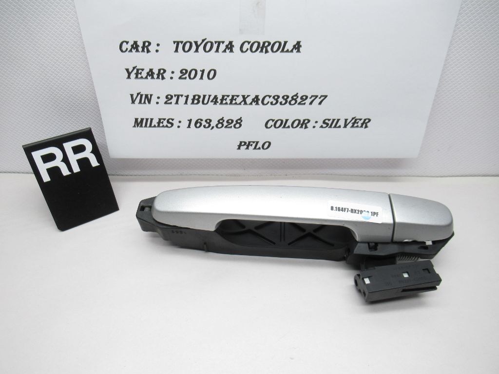 2009-2010 Toyota Corolla Rear Right Side Exterior Door Handle 69231 02050 OEM