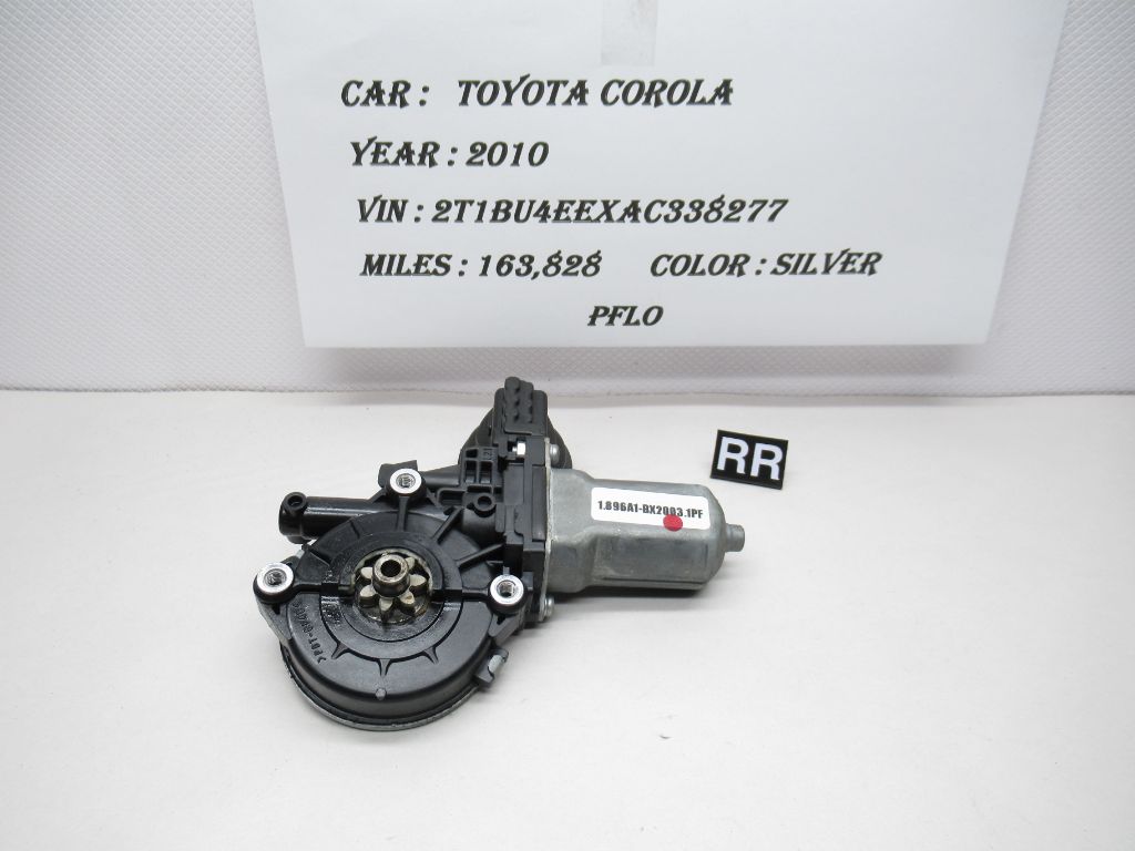 2009-2013 Toyota Corolla Rear Right Door Window Motor 85720-AE010 OEM
