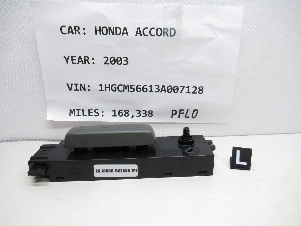 2003 HONDA ACCORD Front Left  Switch 4121603-SDB3-A700 OEM