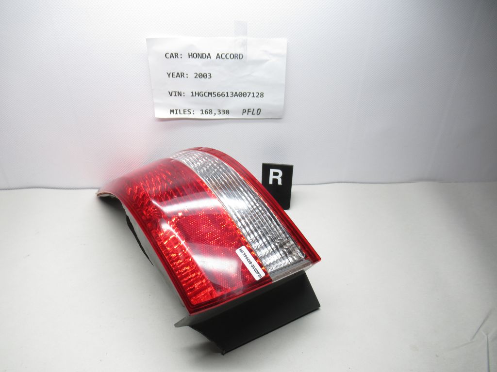 2003 - 2005 Honda Accord Right Tail Light P2770R OEM