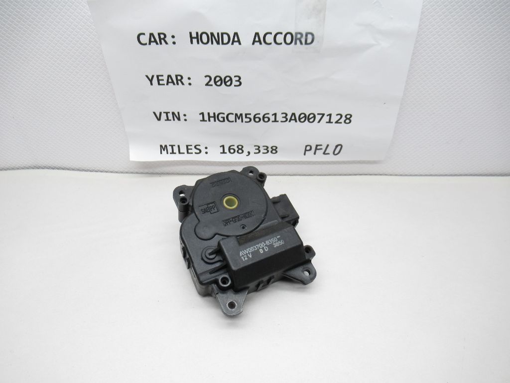 2003 Honda Accord A/C Heater Blend Door Actuator AW0637008350 OEM